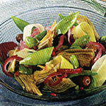 Carciofi, cipolle e fave