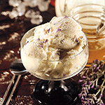 Gelato al miele e lavanda