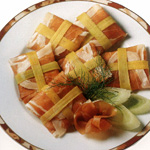 Pacchettini di prosciutto