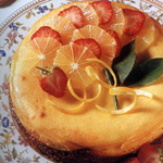 Torta di ricotta al limone e fragole