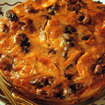 Torta di pane alla frutta