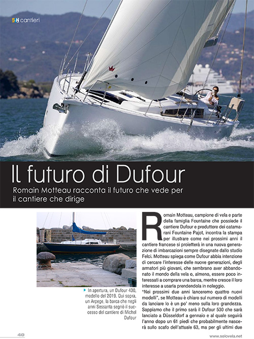Il futuro di Dufour