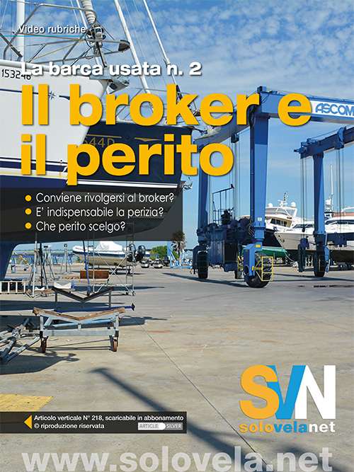 Comprare la barca usata con il broker e il perito?