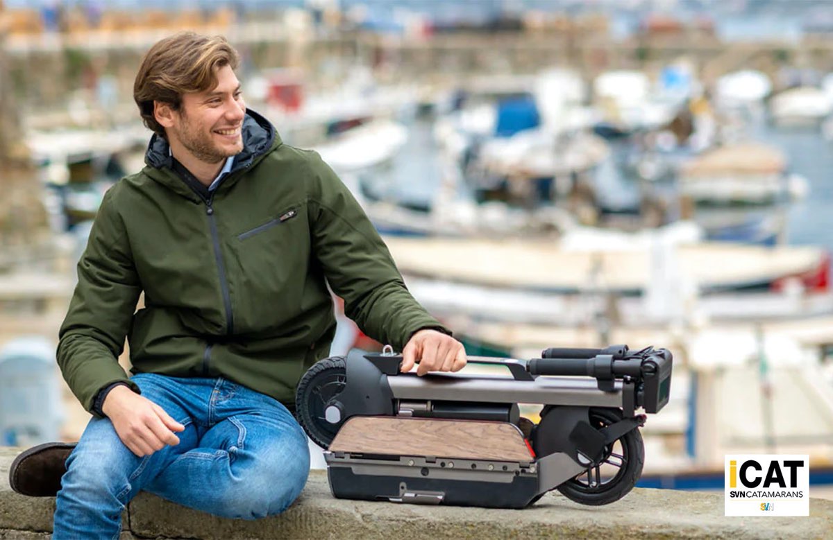 Il monopattino elettrico in barca è la soluzione ai problemi di mobilità a corto raggio