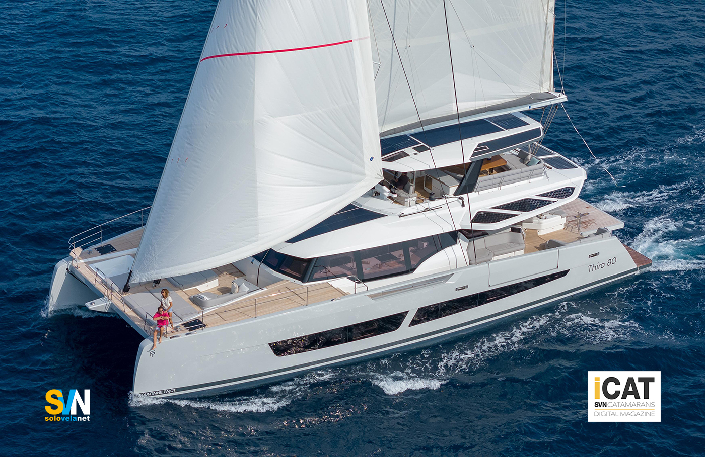 Thira 80, la nuova ammiraglia della Fountaine Pajot