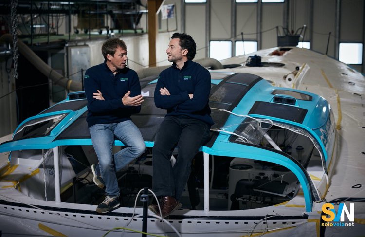 Ambrogio Beccaria e Thomas Ruyant