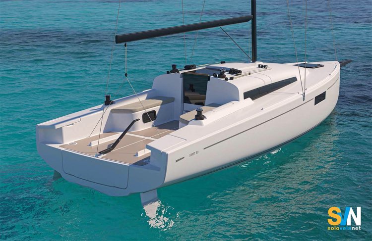 Un modello storico della Beneteau. Il First 30 fu il modello che inaugurò la gamma First e questa sarà la sua terza versione