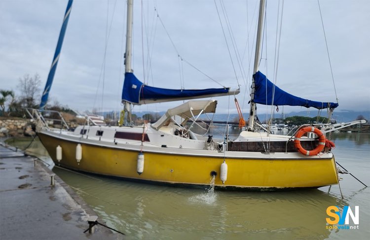 Il Vagabond 33, all'epoca piaceva molto perchè aveva la cabina di poppa separata e il pozzetto centrale