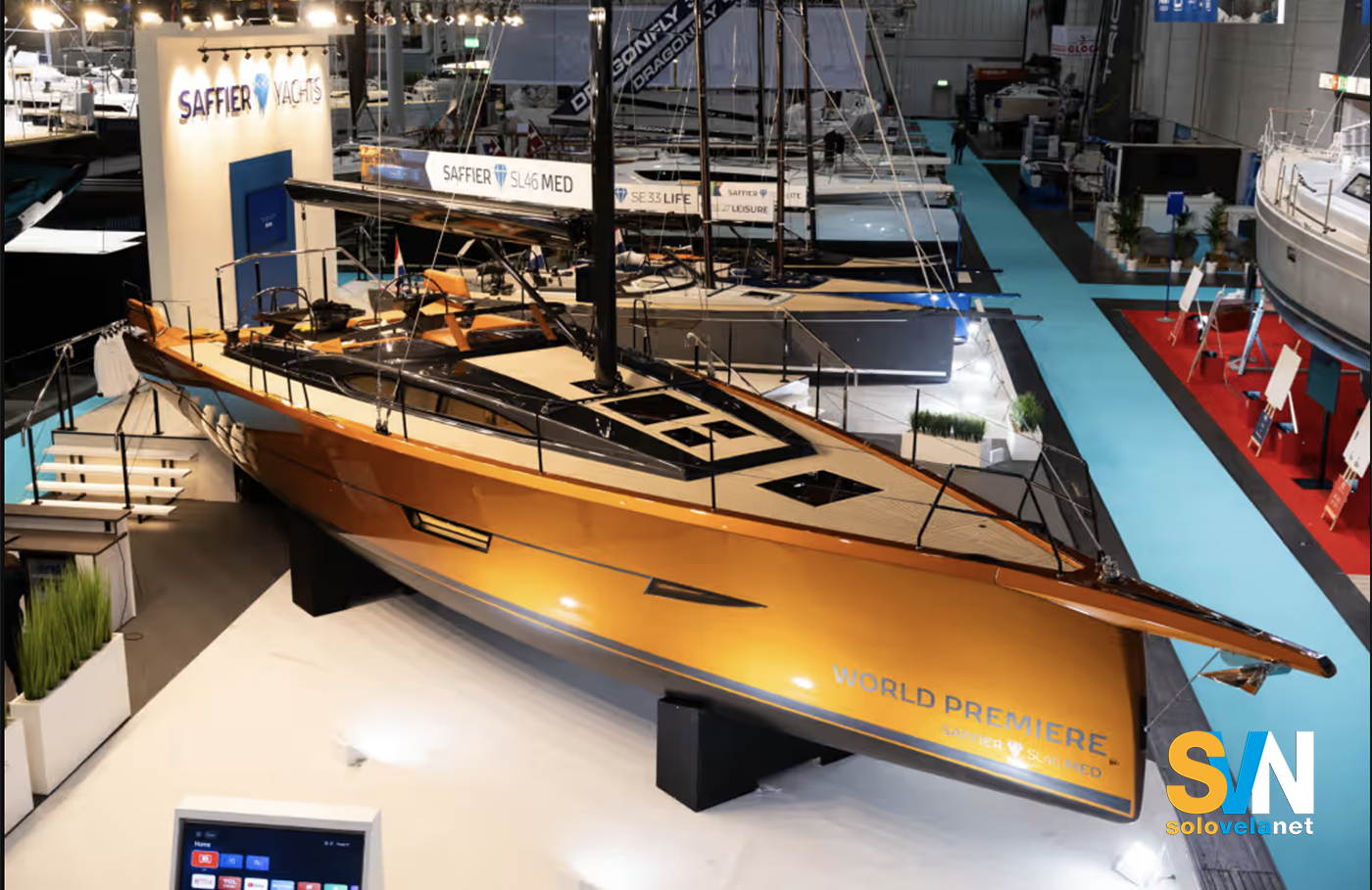 Saffier SL 46, una barca in double face