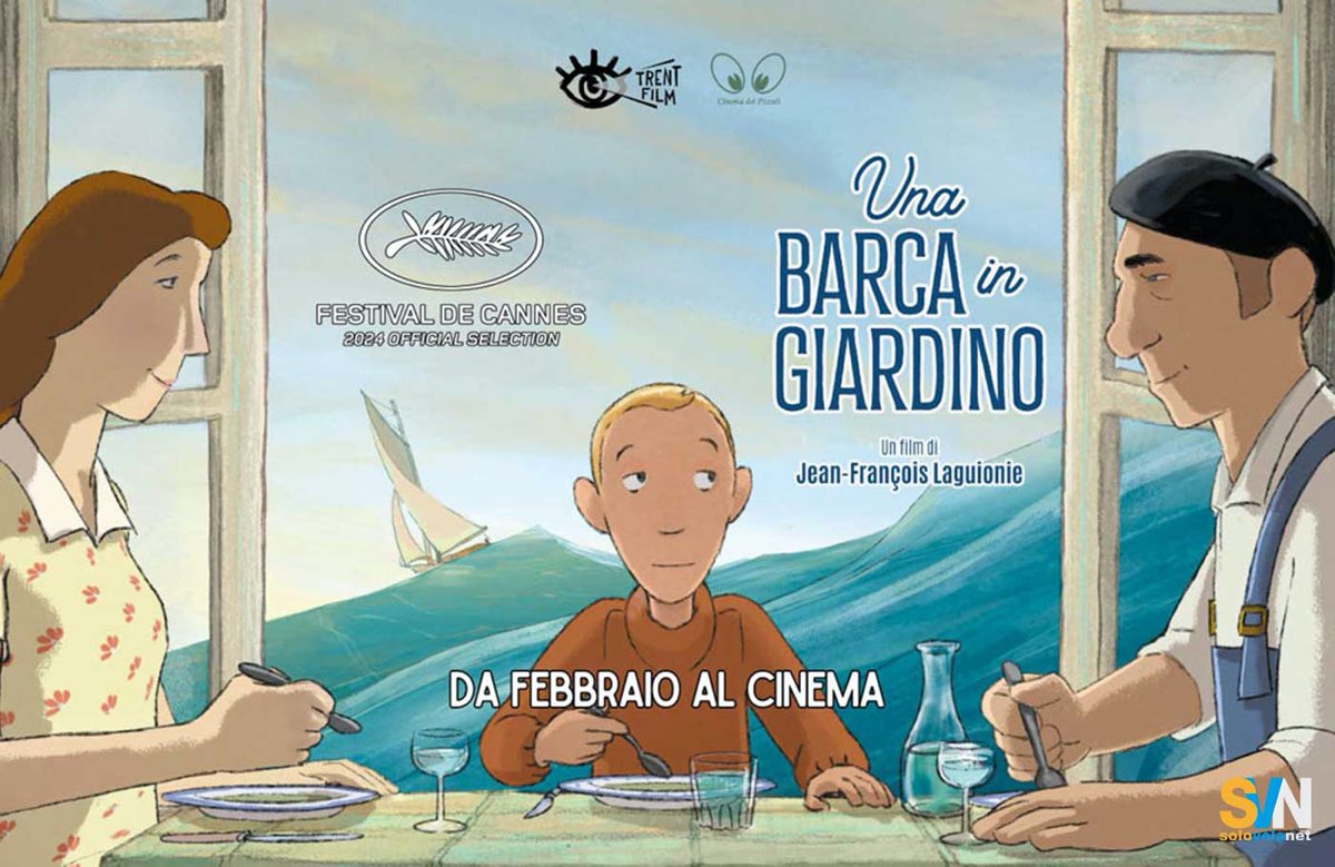 La locandina del film 'Una barca in giardino'
