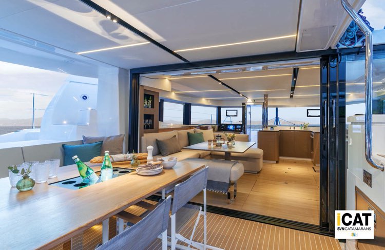 La grande porta finestra del Leopard 52