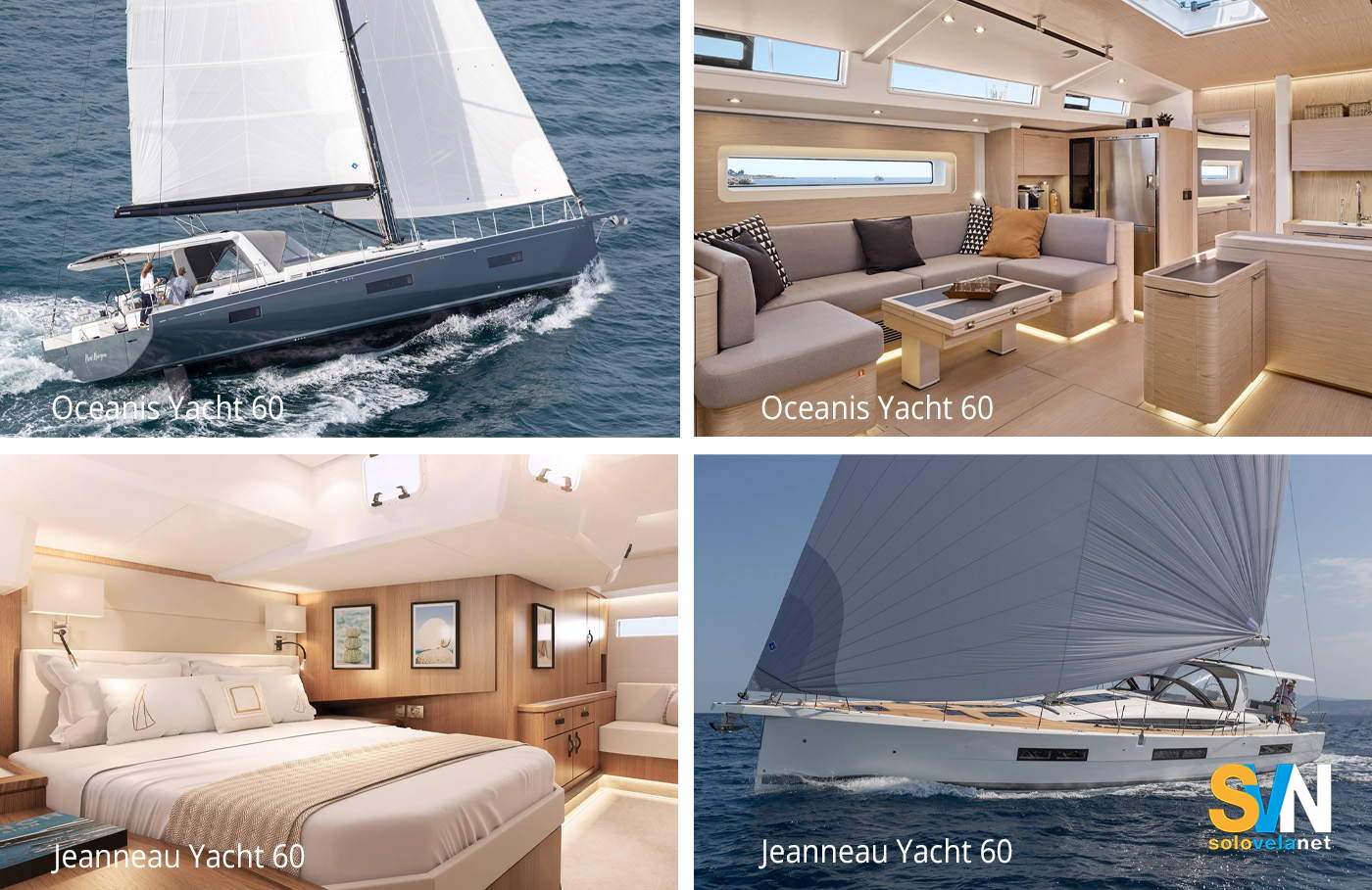 Jeanneau Yachts 60 e Oceanis Yacht 60: due 60 piedi francesi a confronto