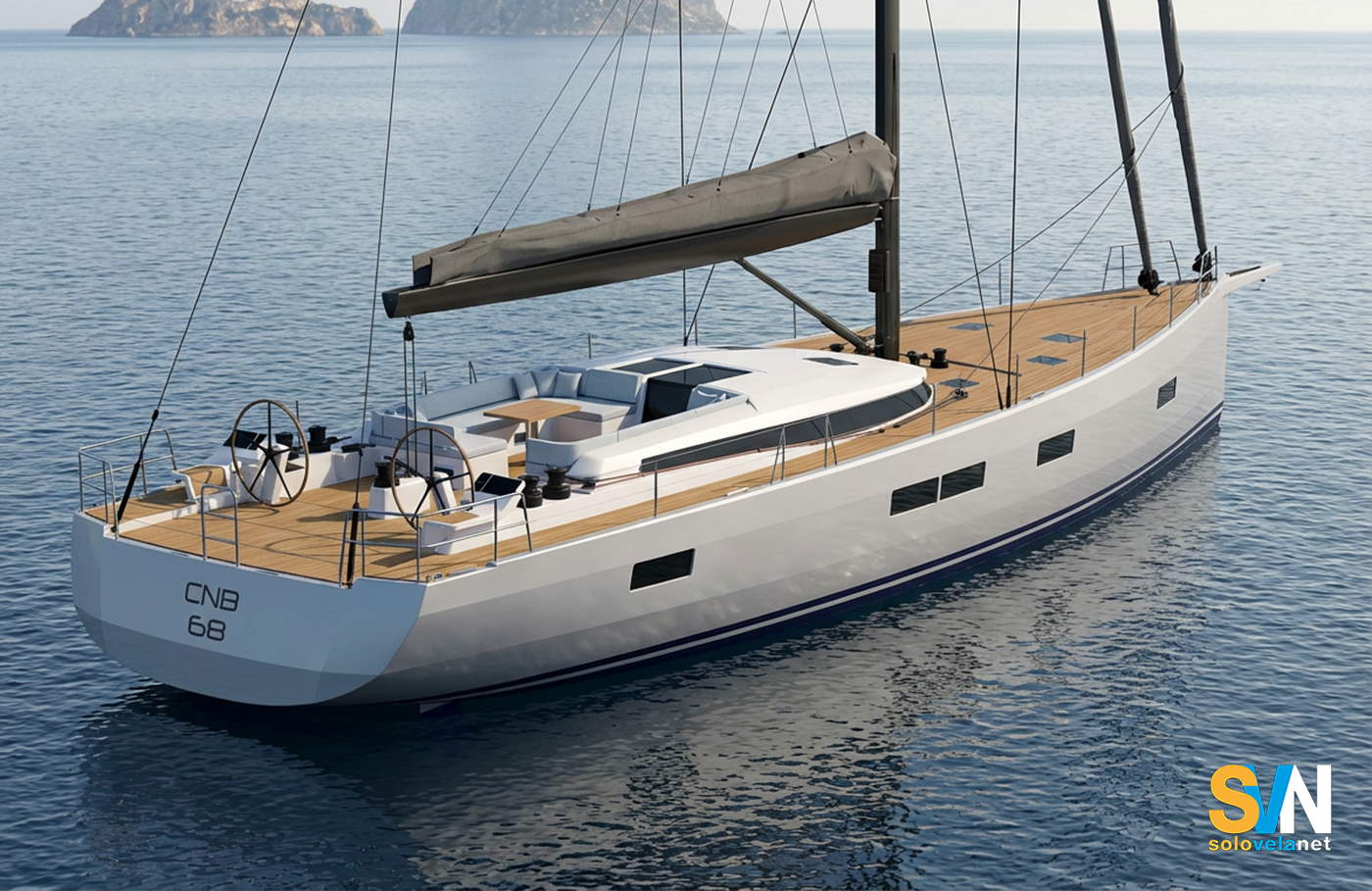 CNB 68: il nuovo blue-water cruiser tra autonomia oceanica e gestione in equipaggio ridotto