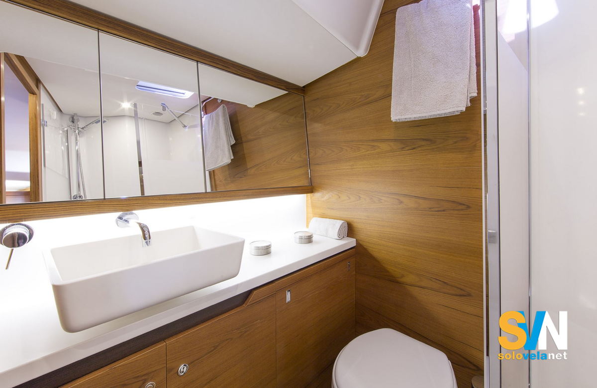 Uno dei bagni del Centurion 57