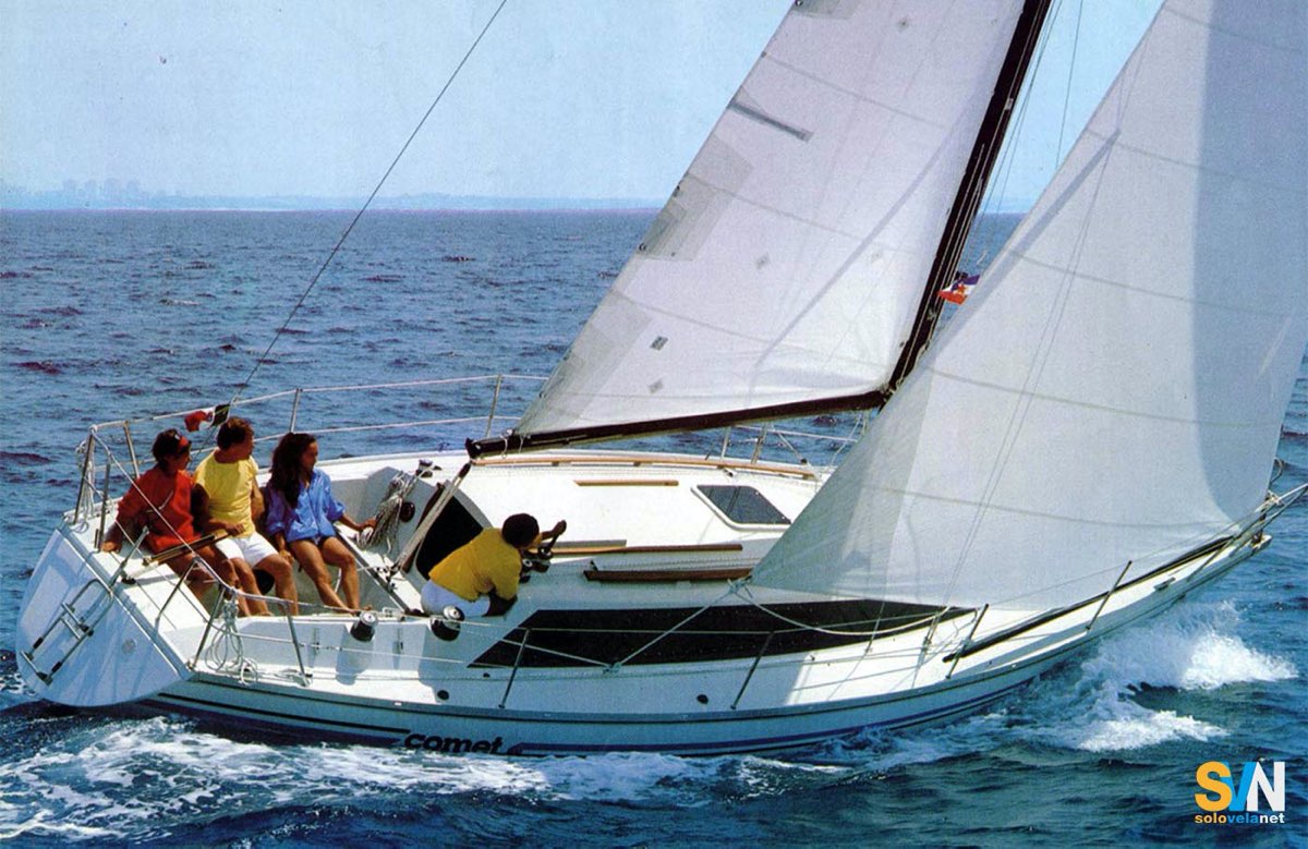 Il Comet 1050 in navigazione