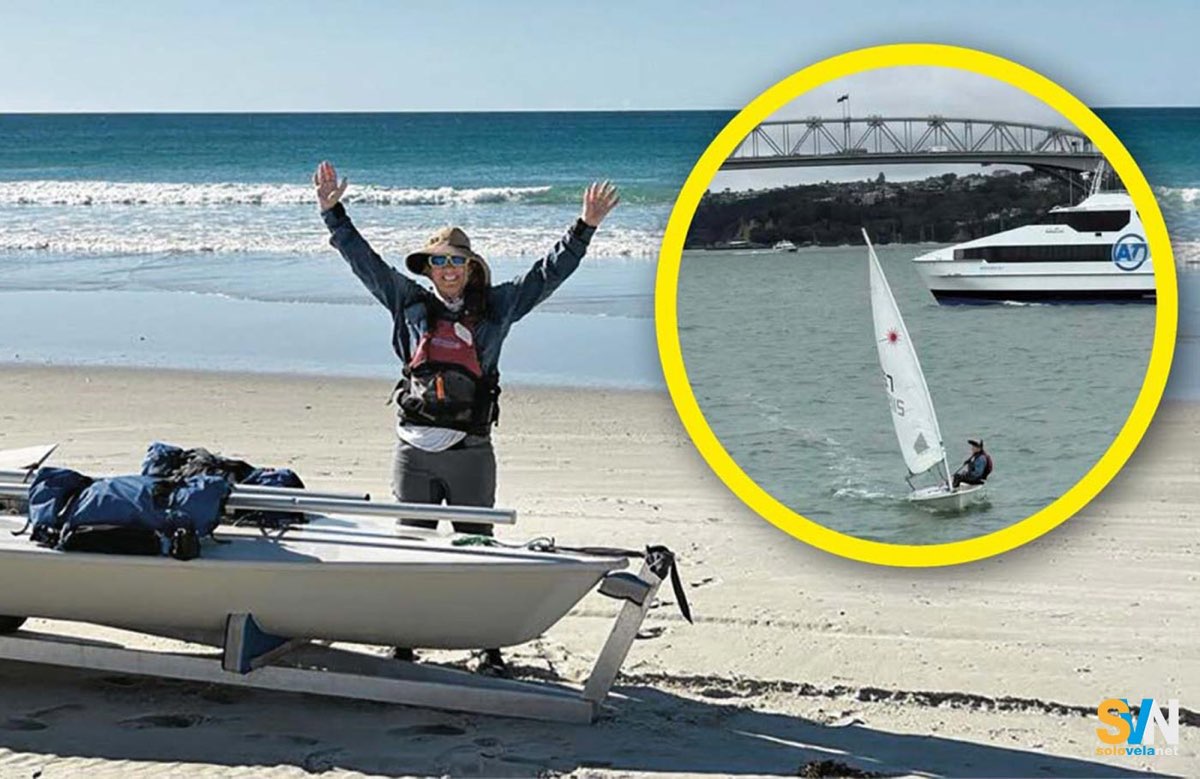 Fiona Heenan: un'avventura incredibile a 58 anni sul Laser