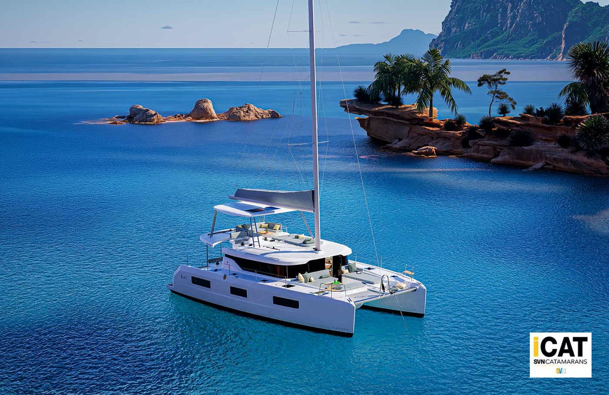 Il nuovo Lagoon 47 che sostituirà il Lagoon 46. La barca rivede profondamente l'uso degli spazi e dei volumi