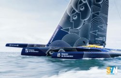 Maxi Edmond de Rothschild, la prima uscita in mare del nuovo trimarano Ultim