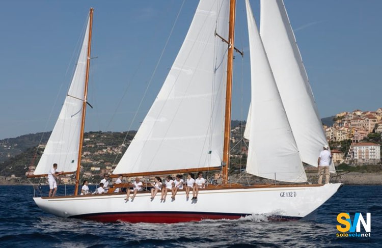 Il Beatrice nel 2021 subito dopo il primo restauro effettuato dall'Istituto Nautico d'Imperia