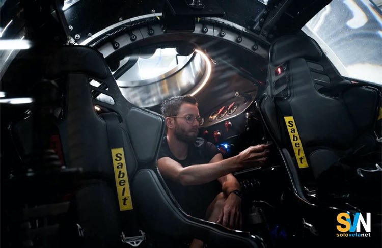 La cabina a tre posti del Super Sub di U-Boat