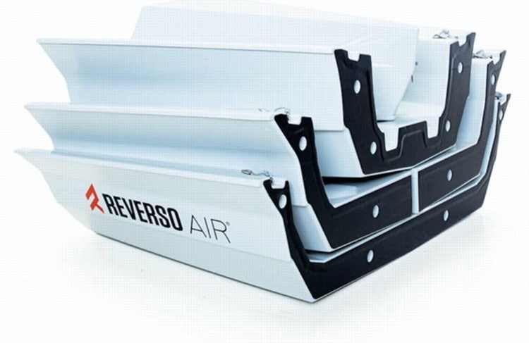 Il Reverso è una barca smontabile. Il pezzo più grande pesa 17 kg