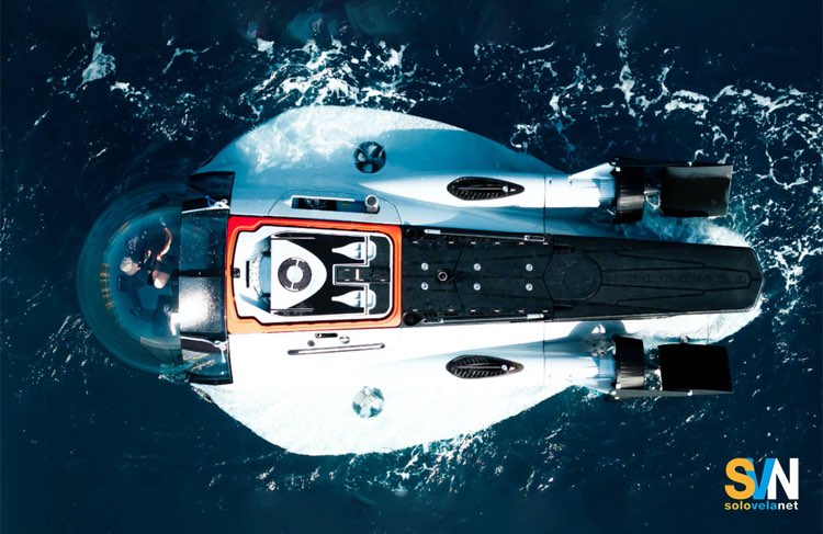 Il Super Sub di U-Boat visto dall'alto