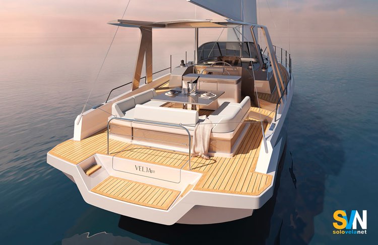 Il rendering del Valja 43 EVO visto di dietro