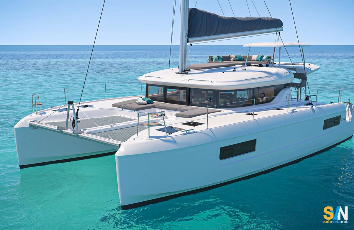Il rendering del Lagoon 43