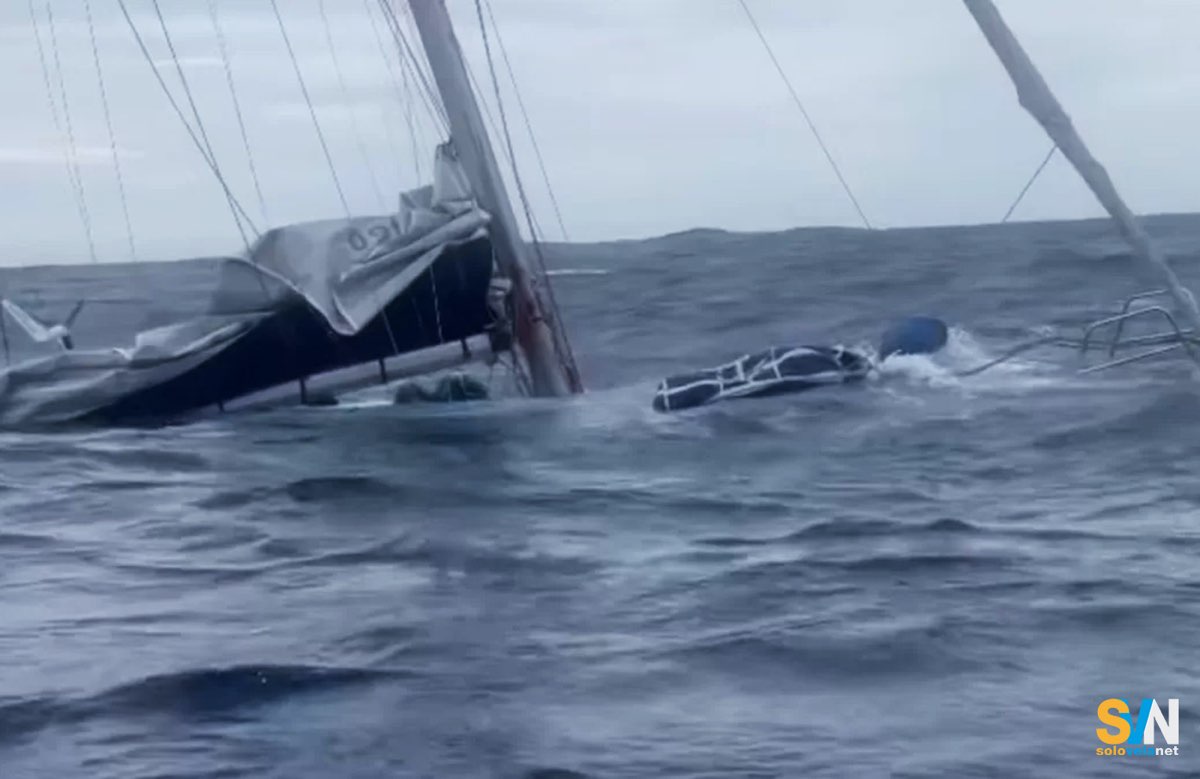 Arcona 460 rompe l’asse del timone e affonda in Pacifico