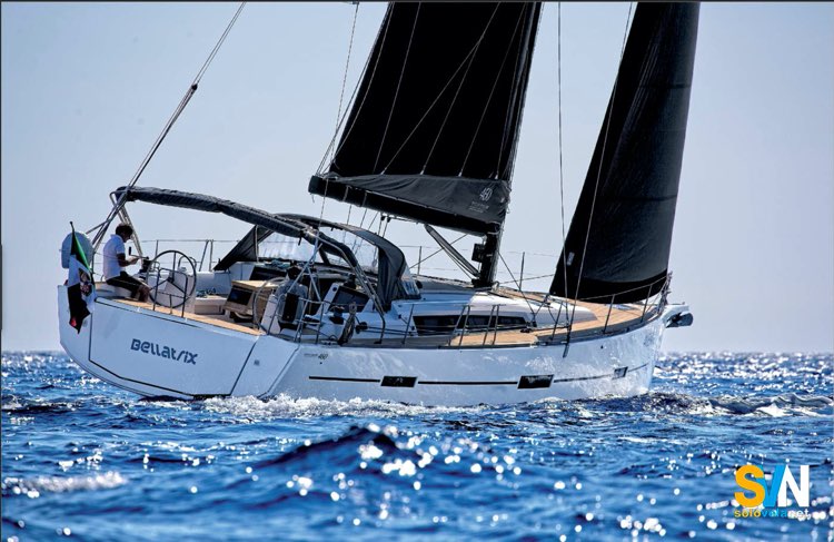 Il Dufour 460 in navigazione