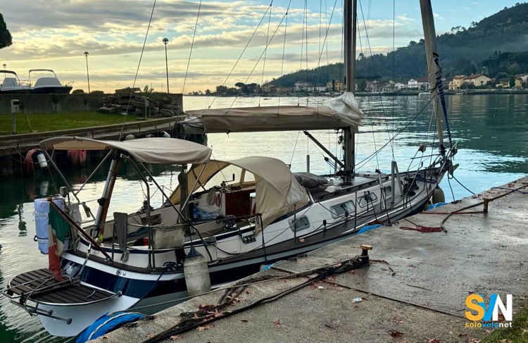 Il Pelago, l'Hallber Rassy 34 di Alessandro