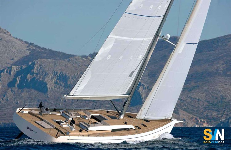 Swan 108 del 2023, è in vendita per 17 milioni di euro