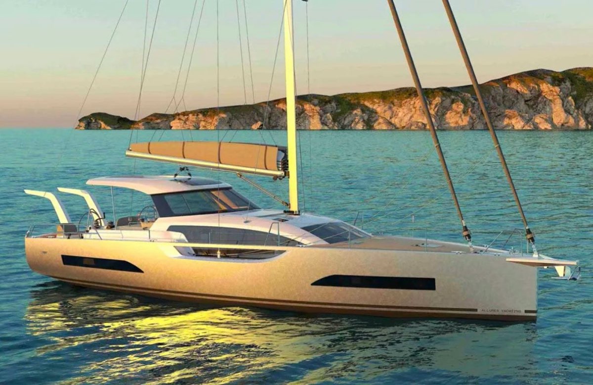 L'Horizon 47, il nuovo modello del cantiere Allures. Ancora una volt auna barca pensata per la grande altura