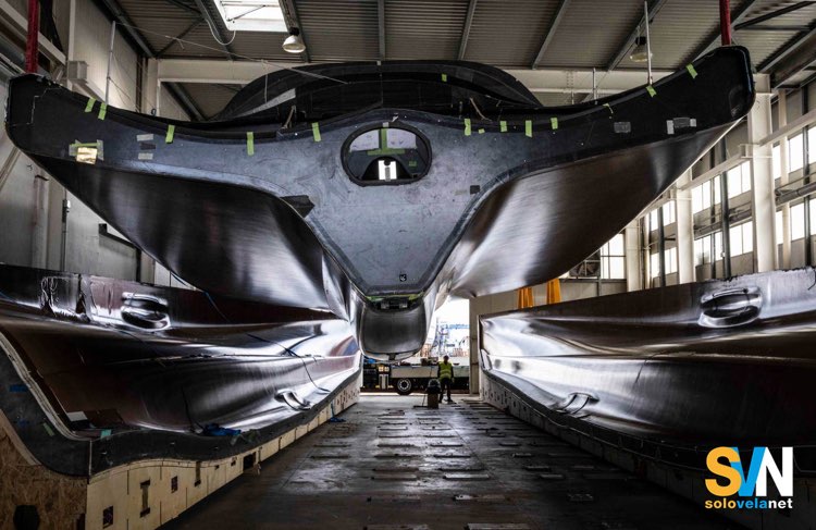Ferrari Hypersail lo scafo si mostra per la prima volta