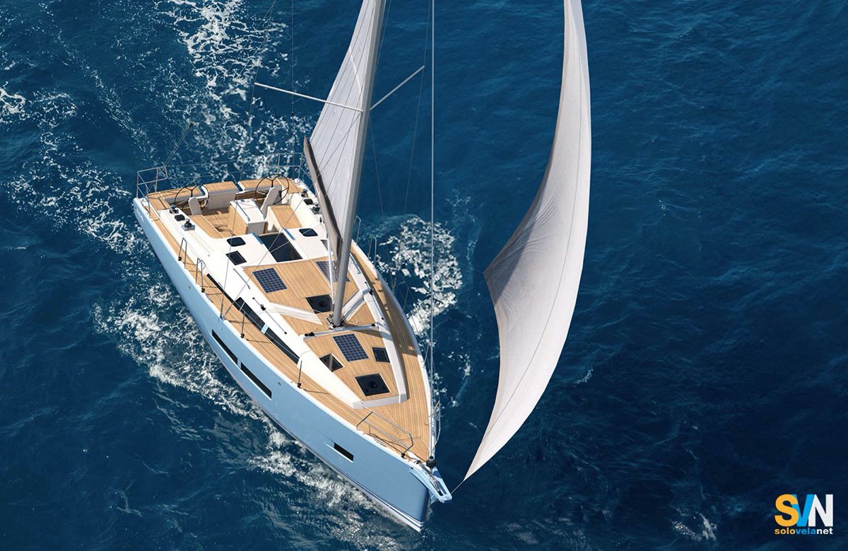 Hanse 360 in navigazione