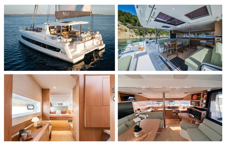 Si chiama Catsmart, e il nome è ben scelto, in effetti è un catamarano furbo che sa sfruttare ogni spazio