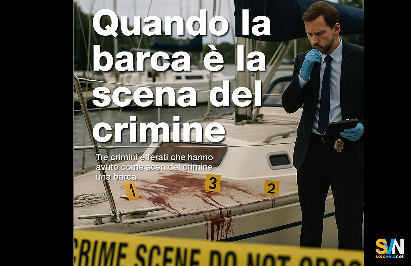 Crimini in mare: tre omicidi sconvolgenti avvenuti in barca 