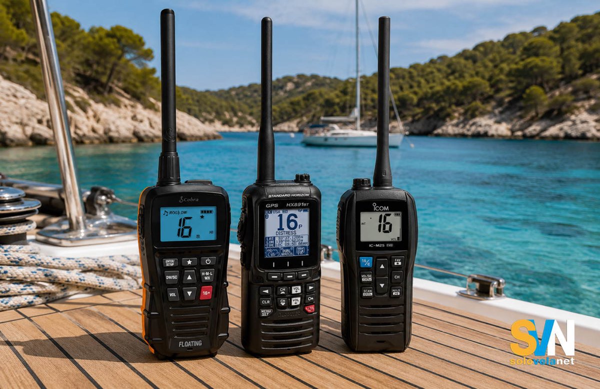 Il VHF portatile è uno strumento sempr epiù usato a bordo. Faccimao un confronto tra i più recenti