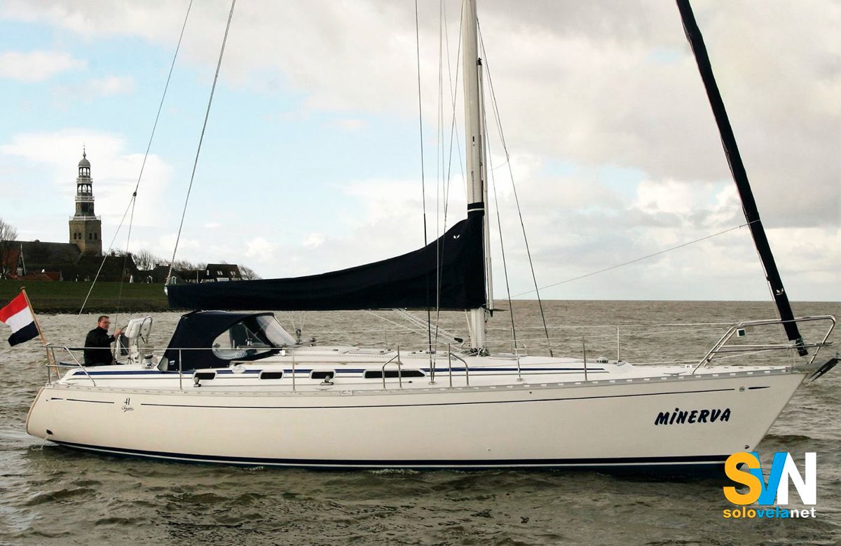 Dufour 41 Classic, in navigazione a motore