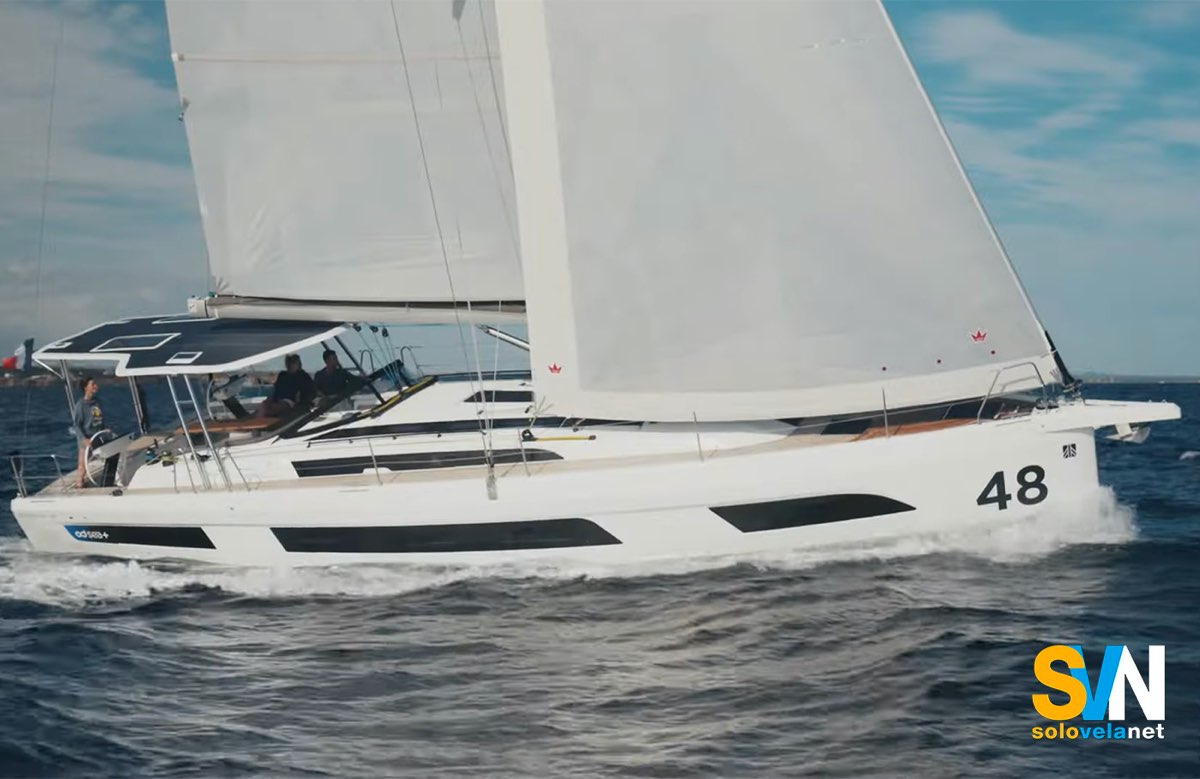 Il Dufour 48 in navigazione