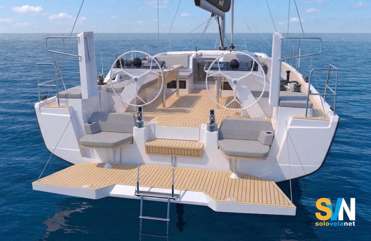 L'innovativa poppa dell'Hanse 461