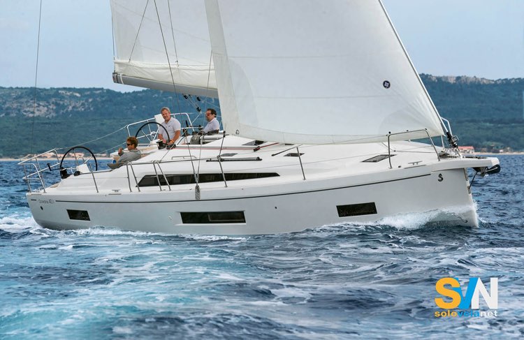 Oceanis 40.1, un tipico prodotto della seconda decade degli anni 2000
