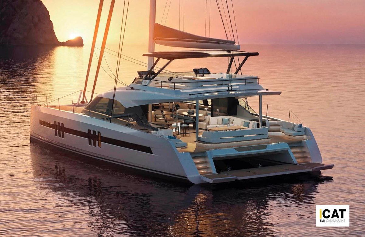 Oyster entra nel mondo dei catamarani con questo modello l'Oyster 60 che sarà presentato il prossimo anno