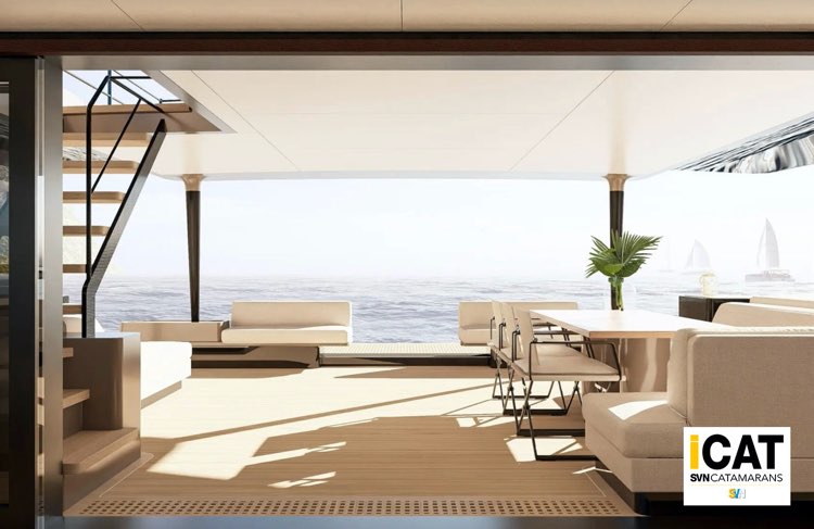 Advanced AC72: il pozzetto è una vera. epropria terrazza sul mare