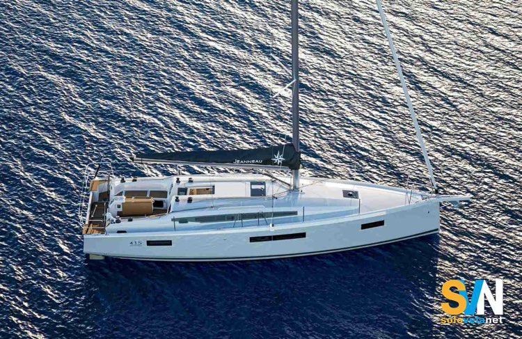 Il Sun Odyssey 415 è tra le barche più piccole e interessanti del salone