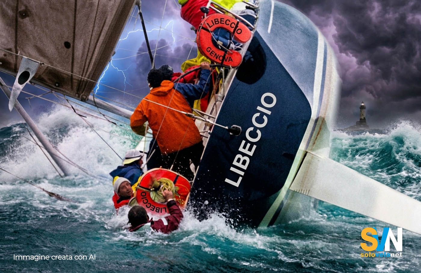 Quando la barca si abbatte: cosa succede realmente a bordo
