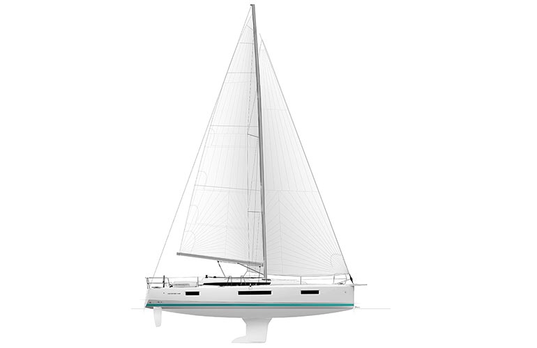 Sun Odyssey 440 il piano velico