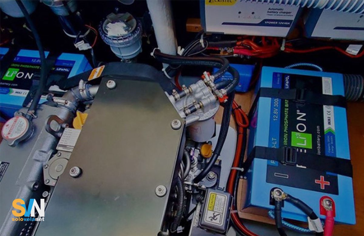 Installazione di una batteria al litio