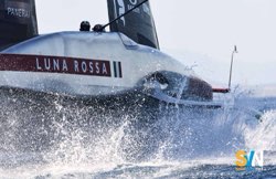 Luna Rossa e Team New Zealand, problemi al sistema di regolazione del fiocco: cosa sta succedendo