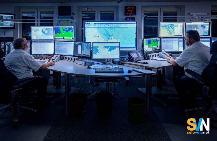 Sala operativa del centro di coordinamento del soccorso marittimo tedesco